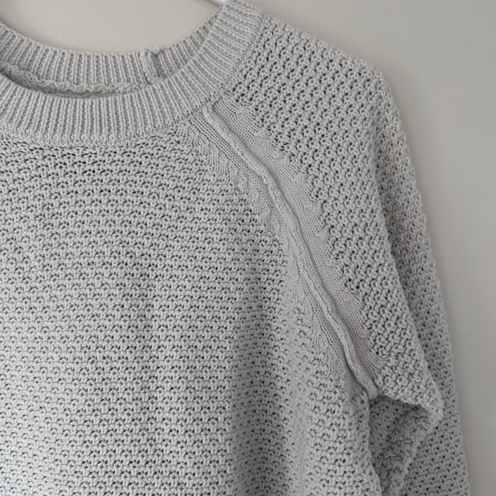 🍒Open Weave Chunky Knit Sweater - Picture 8 of 9